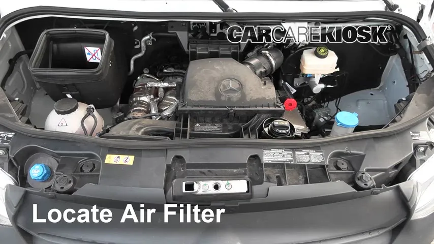 2024 Mercedes-Benz Sprinter 2500 2.0L 4 Cyl. Turbo Diesel Filtre à air (moteur)